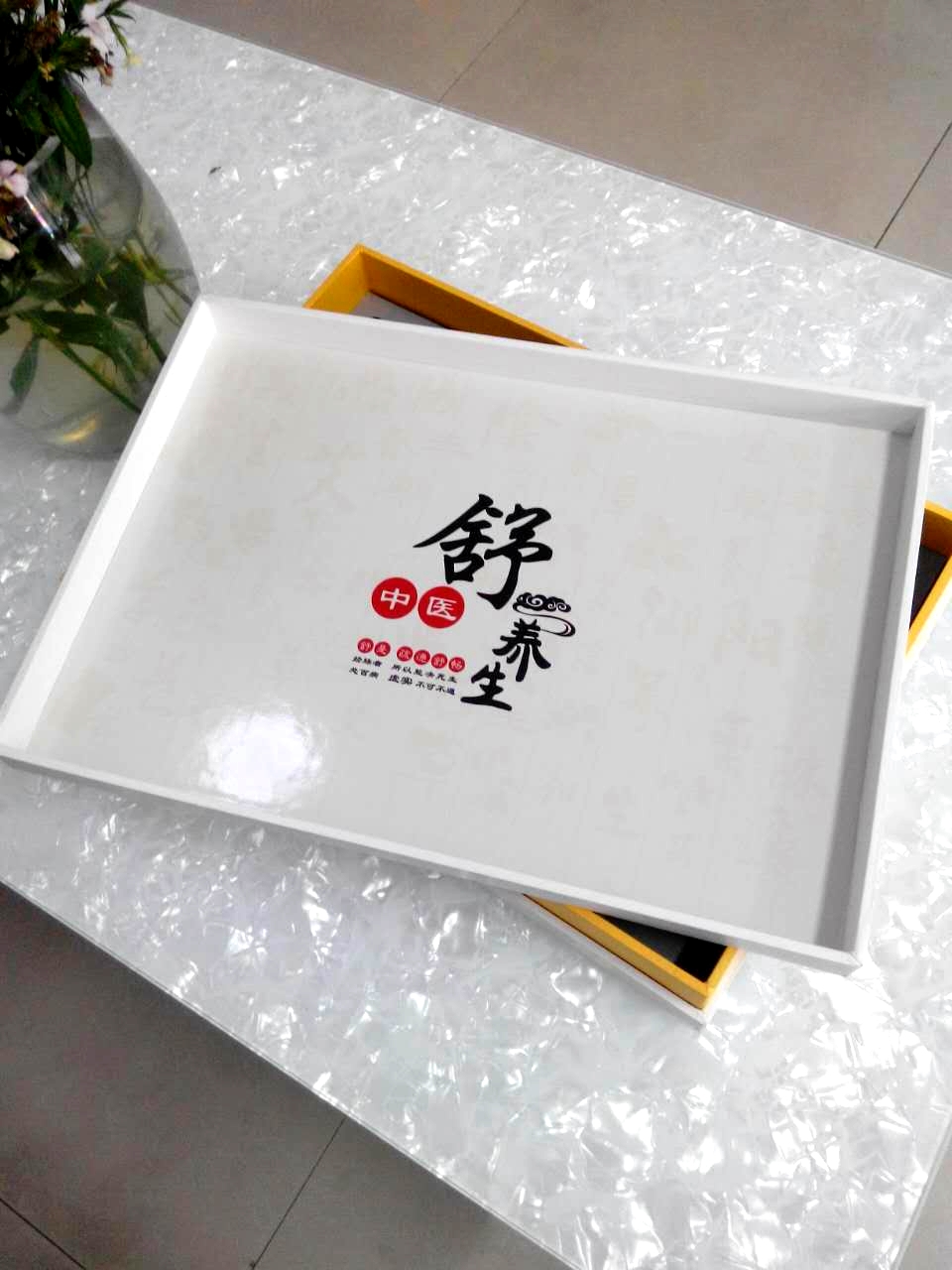 【舒養(yǎng)生】高檔保健品禮品包裝盒制作案例